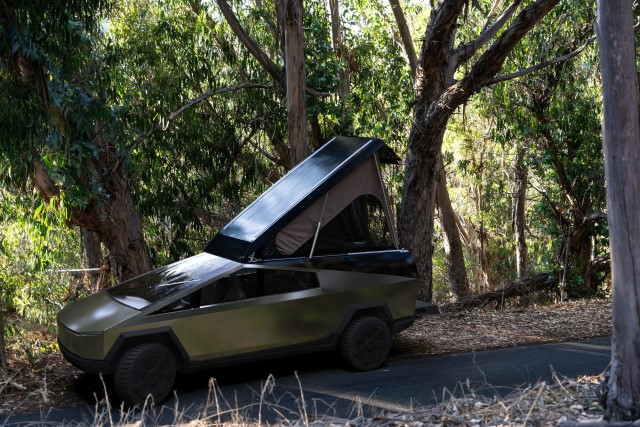 space campers for tesla cybertruck